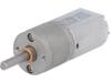 195:1 METAL GEARMOTOR 20DX44L MM 6V CBE Двигатель: DC; с редуктором; 6ВDC; 2,9А; Ось: D профиль; 75об./мин.