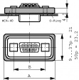 FWDRM50P D-Sub plug 50P