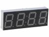 KW4-566ABB Дисплей: LED; 7-сегментный; 14,2мм; синий; 6-12мкд; анод; II.зн:4