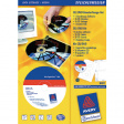 6407 CD Labelling Set, diam.117 mm, 20 pieces, White