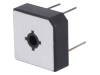 BR356W, Однофазный выпрямительный мост; Urmax:600В; If:35А; Ifsm:400А, DC COMPONENTS
