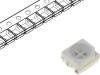 KAA-3528SYKCGKS LED; SMD; 3528,PLCC4; желтый/зеленый; 3,5x2,8x1,9мм; 120°; 20мА