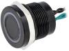 PS193P10Y21G12VT Переключатель: пьезоэлектрический; 1; SPST-NO; 0,2A/24ВAC; IP68
