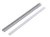 SLIM8 A/Z ANOD 1M SET PRM, Профиль для LED модулей; молочный; накладной; натуральный; L: 1м, TOPMET