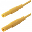 MLS GG 100/2.5 GELB / YELLOW Safety test lead diam. 4 mm Yellow 100 cm 2.5 mm2 CAT III