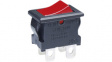 JWS21RCA Rocker switch, on-off, 10 A