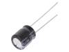 URS1C221MPD Конденсатор: электролитический; THT; 220мкФ; 16ВDC; O8x9мм; ±20%