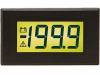 DPM950 На панель; LCD 3,5 цифры 19мм, с подсветкой; V DC:0?200мВ