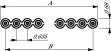 191-3005-012 Кабель: плоский; 0,635мм; многопров; Cu; 12x30AWG; ПВХ; серый; 30,5м