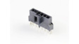 105311-1106 Nano-Fit Vertical Header THT 2.50mm Single Row 6 Circuits with Solder Clips Tin (Sn) Plating Black Glow-Wire Capable