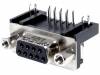 L77SDE09S1ACH4F Гнездо; D-Sub; PIN:9; "мама"; Фиксация: винтами; угловой 90°; THT