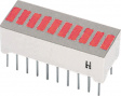 ELB1001SDRDA/S530-A3/P42 LED bar display red