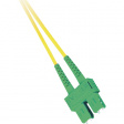 SCASCA09DYE3 FO cable 9/125um SC-APC/SC-APC 3 m yellow