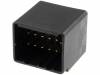 S12B-J21DK-GGXR Гнездо; провод-плата; "папа"; J2000; 2,5мм; PIN:12; THT; 250В; 4,6А