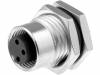 LTW12-03PFFP-SF8001, Гнездо; М12; PIN:3; "мама"; код A-DeviceNet / CANopen; THT; IP68, Amphenol