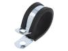 LKD1513 Хомуты; Oпетли: 23,8?25,4мм; W: 13мм; сталь; Материал корпуса: EPDM