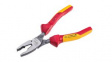 RND 550-00446 Heavy-Duty VDE Combination Pliers with Cutter, 200mm