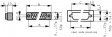 8350-6005 D-Sub socket 50 Female IDC