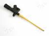 KLEPS2600SW, Clip-on probe; pincers type; 6A; black; Grip capac: max.3.5mm; 4mm, Hirschmann