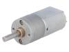 25:1 METAL GEARMOTOR 20DX41L MM 6V, Двигатель: DC; с редуктором; POLOLU 20D; 6ВDC; 3,2А; Ось: D профиль, POLOLU