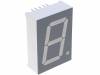 KW1-1001AOA Дисплей: LED; 7-сегментный; 25,4мм; красный; 2,5-3мкд; анод; 1"