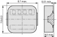 ETQP4LR42AFM Inductor, SMD 0.42 uH 17 A +-20%