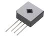 BR2510L, Однофазный выпрямительный мост; Urmax:1000В; If:25А; Ifsm:400А, DC COMPONENTS