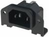 GSP1.9113.1, Разъем: питания AC; IEC 60320; C14 (E); гнездо; "папа"; 10А; 250ВAC, Schurter