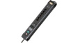 1156002536 Outlet Strip Premium-Line 6x Type J (T13)/USB - Type J (T12) Black 3m