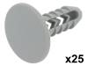 10052, Шпилька обшивки; 25шт; Alfa Romeo,Fiat,Lancia; OEM: 14592087, ROMIX