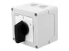 GX2010P Переключатель: кулачковый; 2; 20А; O-I; Монтаж: в корпусе; -25?55°C