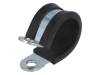 LKD12215, Хомуты; Oпетли: 22мм; W: 15мм; сталь; Материал корпуса: EPDM; W1, MPC INDUSTRIES