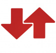 104418 Floor Arrows PU=1 PAK
