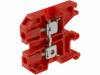 9129920000 SAK 4/EN RT, Соединитель: на рейку; Контактные группы:1; красный; Шир:6,5мм, Weidmuller