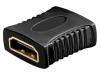 68688, Адаптер; гнездо HDMI, с обеих сторон; Цвет: черный, Goobay