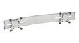 7191024 Dual Monitor Mounting Adapter, 24", 12kg, Silver