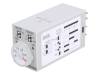 S1DXM-M2C10M-DC24V Реле времени; 0,05с?10м; DPDT; 250В AC/7A; 24ВDC; панелька; PIN:8