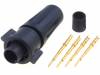 EN2C4M22G3W Разъем: круглый; Серия: EN2; вилка; "папа"; Покрытие: позолота; 5А