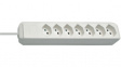 1157912 Eco-Line Power Strip, 2 m, White