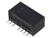 AM1G-0512S-NZ, Преобразователь: DC/DC; 1Вт; Uвх:4,5?9В; 12ВDC; Iвых:83мА; SIP8, AIMTEC