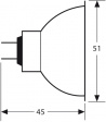 48860 ECO SP Галогенная лампа 12 VDC 20 W GU5.3 10 °