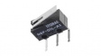 D2F-01L-A1 Микропереключатель; с рычагом; SPDT; 0,1A/30ВDC; ON-(ON); 1; IP40