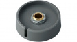 A3050088 Control knob with recess grey 50 mm