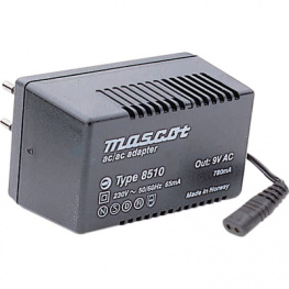 8510240009, 8510 AC/AC ADAPTER 24V 3627, Mascot