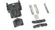 E16550-0009 Battery Connector Kit, Socket, 2 Poles, 1AWG, 160A, Grey