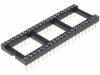 ICM-640-1-GT Панелька: DIP; PIN:40; 15,24мм; позолота; Oвыв:0,5мм; 1А; THT
