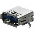 692121030100 Socket, horizontal, 9, USB 3.0 A THD