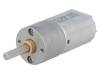 25:1 METAL GEARMOTOR 20DX41L MM 6V DUAL Двигатель: DC; с редуктором; POLOLU 20D; 6ВDC; 3,2А; Ось: D профиль