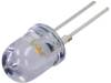 OS5MFLA131U LED; 10мм; белый теплый; 30°; Поверхность: выпуклая; Шаг: 5,16мм