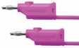 MFK 20 / 2,5 / 100 / VI Test lead diam. 4 mm violet 100 cm CAT I